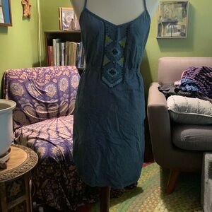 Jessica Simpson Embroidered Front Sundress size Large